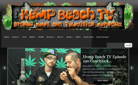 Hemp Beach TV Stoner Television Network - Screenshot