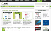 hype! - Open Source & Web News - Screenshot