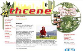 THCene - Das neue Magazin der Hanf - Cannabis - Szene - Screenshot