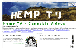 Cannabis Videos from Industrial Hemp till Celebrities smoking Weed - Screenshot