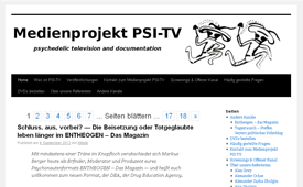 Medienprojekt PSI-TV - Videos zu Drogen, Kultur und Gebrauch - Screenshot