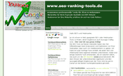 SEO-Ranking-Tools - Suchmaschinenoptimierung und Webmaster-Tools - Screenshot