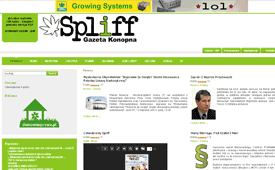 Spliff - kostenlose Hanfzeitung für Polen - Screenshot