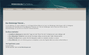 Das Webdesign Tutorial - Anleitung für die Kunst des Webdesigns - Screenshot
