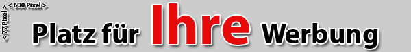Leeres Werbebanner